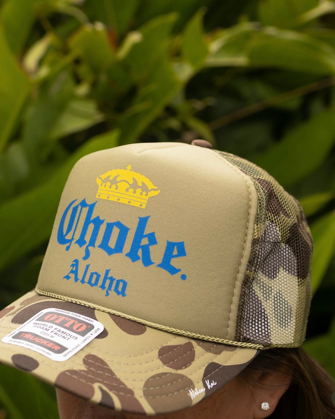 Choke Aloha Trucker Hat
