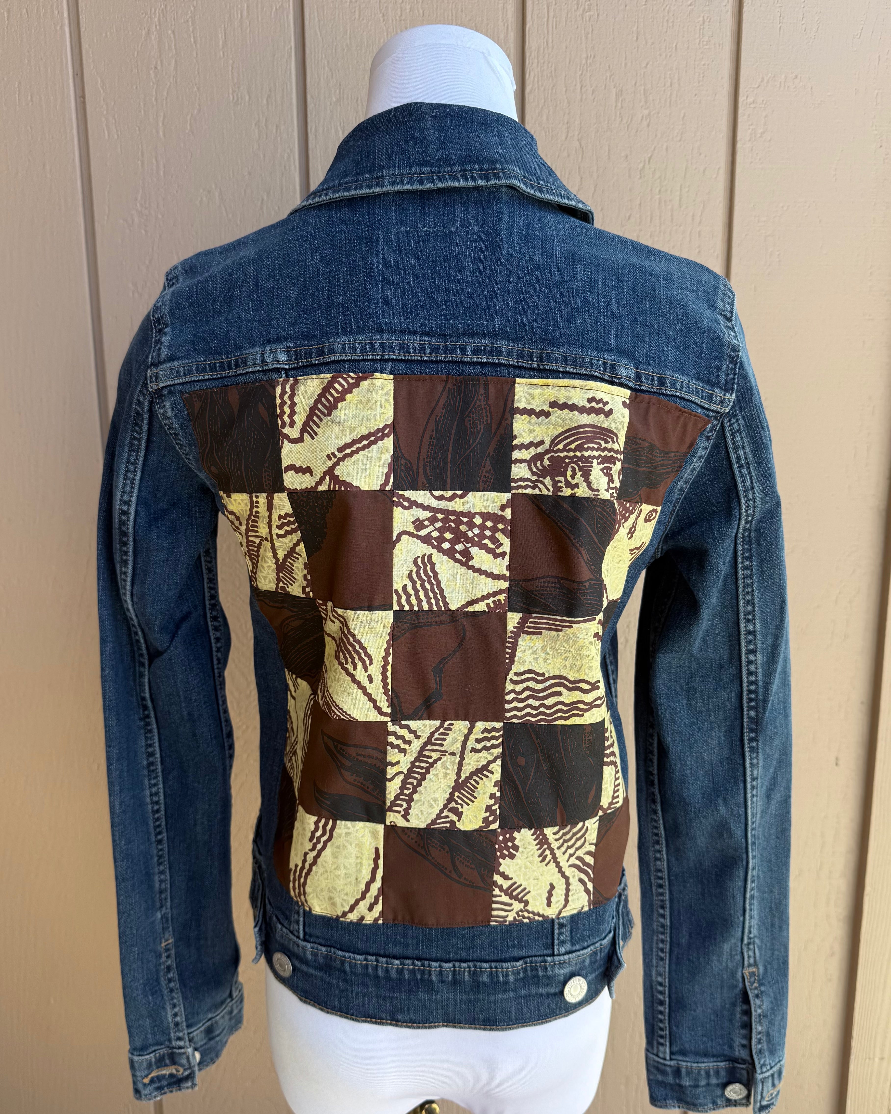 Nake’u Patchwork Denim Jacket