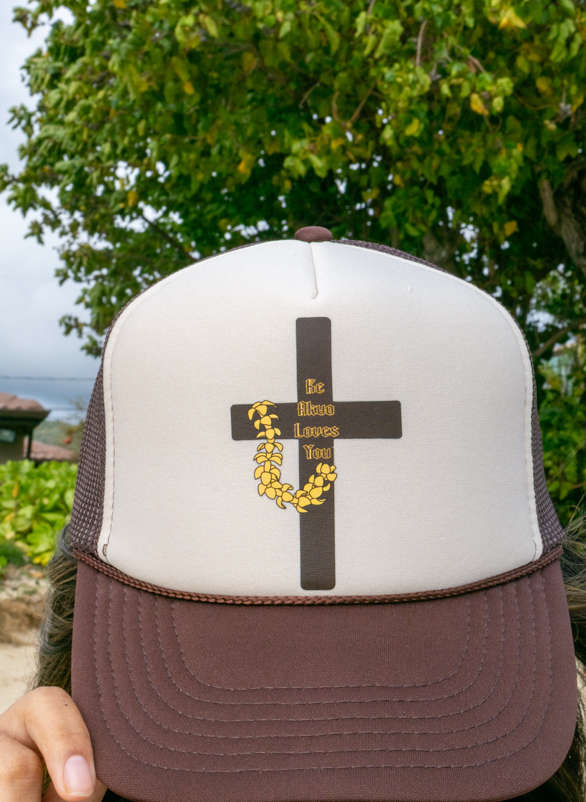 Ke Akua Loves You Trucker Hat