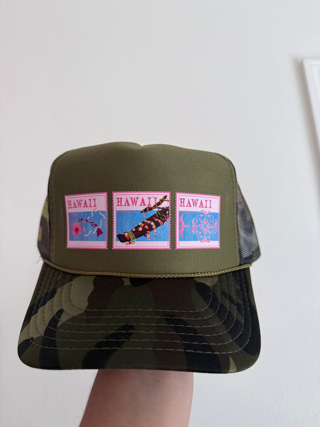 Hawai’i Stamp Trucker Hat