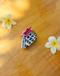 Plumeria Hebrew Claw Clip