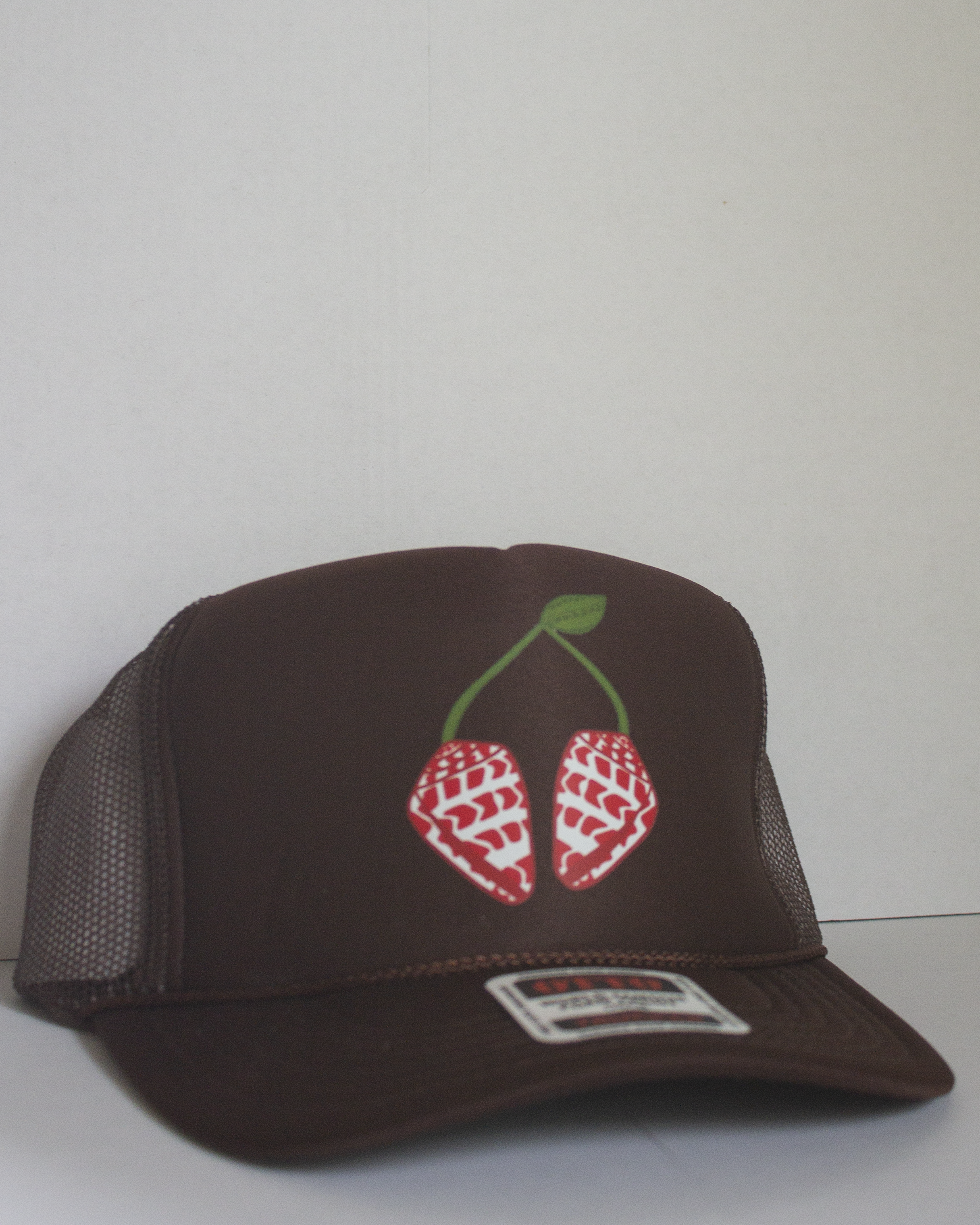 Hebrew Cherreh Trucker Hat Brown